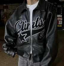 Load image into Gallery viewer, Clints Retro Leather Jacket
