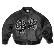 Load image into Gallery viewer, Clints Retro Leather Jacket
