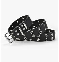 Load image into Gallery viewer, Star Studded Leather Belt

