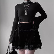 Load image into Gallery viewer, Gothic Unholy Mini Skirt
