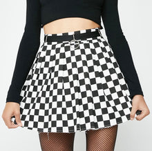 Load image into Gallery viewer, Checkerboard Mini Skirt
