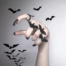 Load image into Gallery viewer, Black Bat Ring
