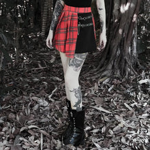 Load image into Gallery viewer, Punk Plaid Mini Skirt
