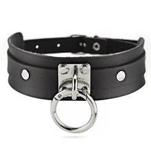 Load image into Gallery viewer, O-ring faux leather choker
