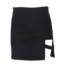 Load image into Gallery viewer, Black Asymmetric Mini Skirt
