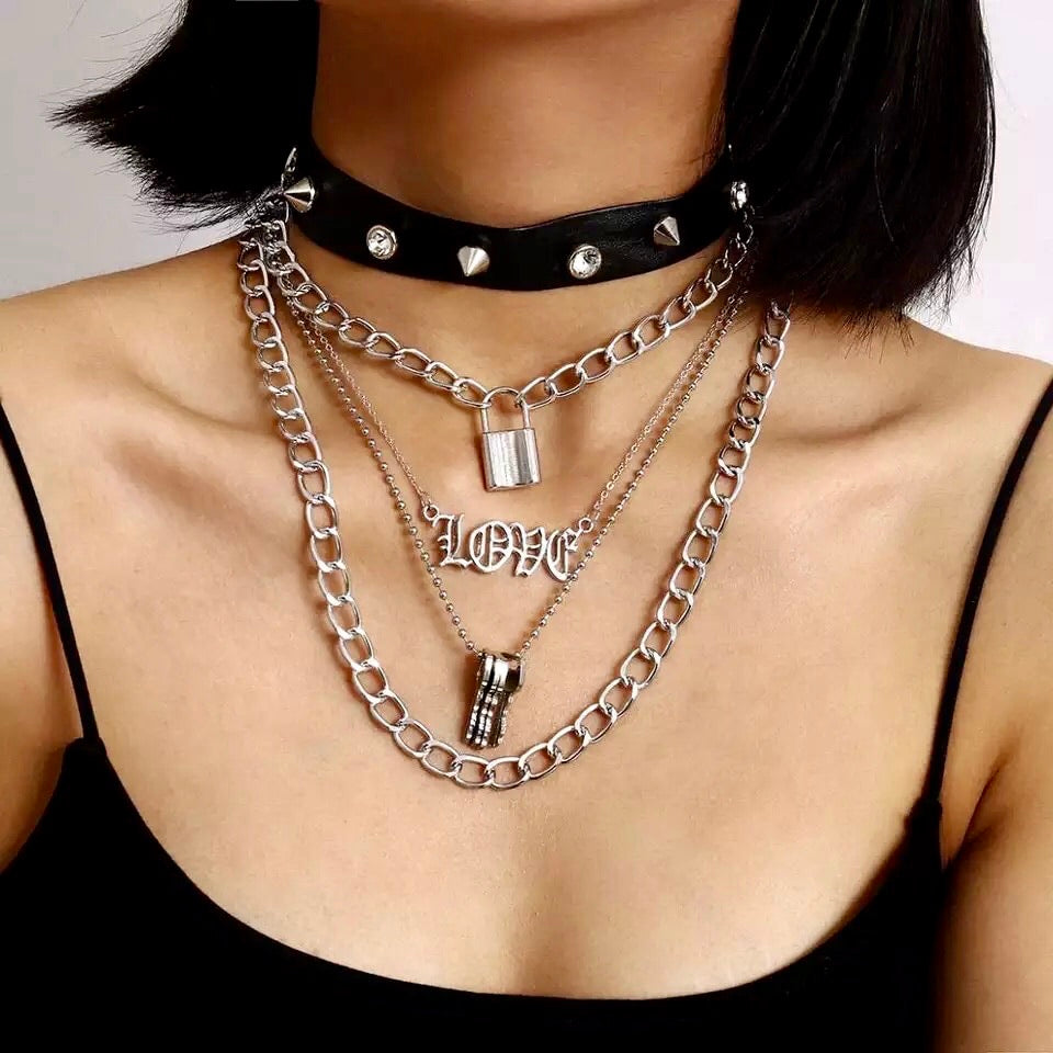 E-Girl Layered Necklace
