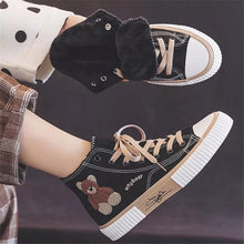 Load image into Gallery viewer, Teddy Bear High Top Sneakers
