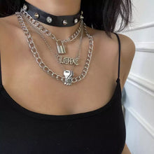 Load image into Gallery viewer, E-Girl Layered Necklace
